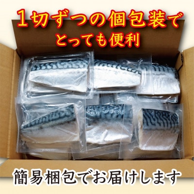 【真空個包装】腹骨取り塩さば切身 24切
