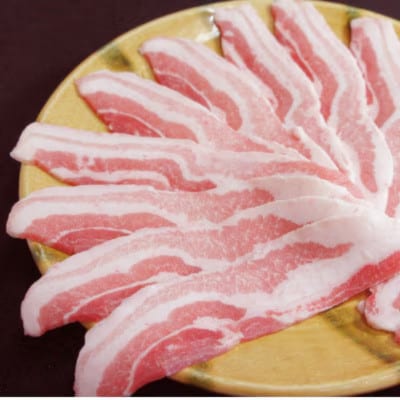 【毎月定期便】信州飯田ブランド豚　全日本優秀賞「幻豚(げんとん)」しゃぶしゃぶ用バラ肉500g全3回