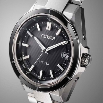シチズンの腕時計　メンズ　アテッサ　CB3030-76E　ソーラー電波時計　