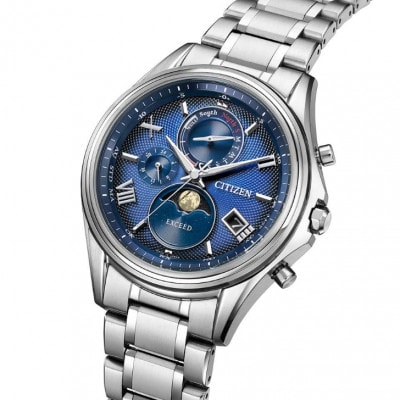 シチズンの腕時計　エクシード　BY1020-61L　ソーラー電波時計　