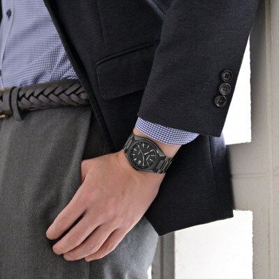 シチズンの腕時計　アテッサ　CB3045-61E　ソーラー電波時計　