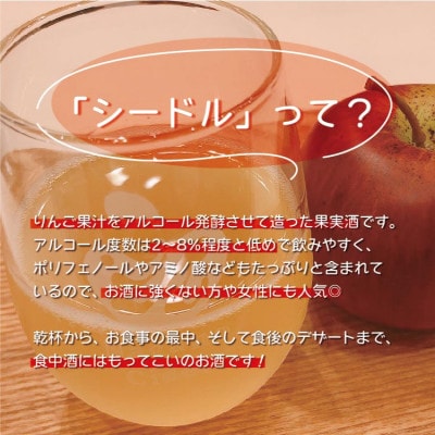 信州りんごを使ったクラフトシードル『APPO』330mlドライ・セミスイート飲み比べ(お酒)
