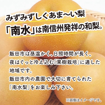 南信州発祥の甘～い梨『南水 5kg』【離島・沖縄配送不可】