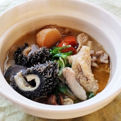 【地元ブランド】青山さんのやわらか牛黒ミノ&豚白モツ&松岡屋味噌・醤油 もつ鍋の具や煮込み料理用