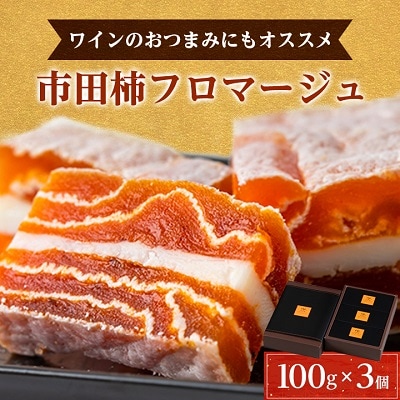 【ワインのおつまみにもオススメ】市田柿フロマージュ　100g×3個