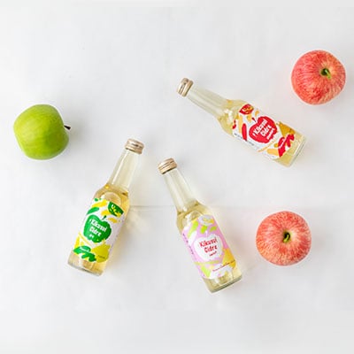 キクスイ　シードル3本セット(スタンダード、ドライ、スイート各275ml)