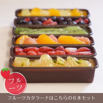 カタラーナフルーツプリン　詰め合わせギフト6個入