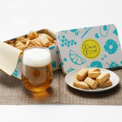 塩クッキー&チーズクッキー おつまみクッキー缶