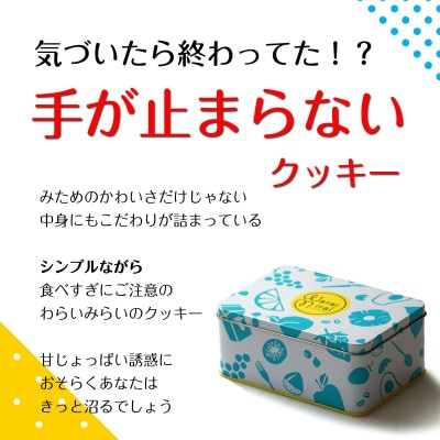 塩クッキー&チーズクッキー おつまみクッキー缶