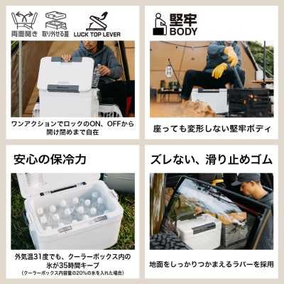 シマノ フィクセル ライト 22L (グレー) クーラーボックス