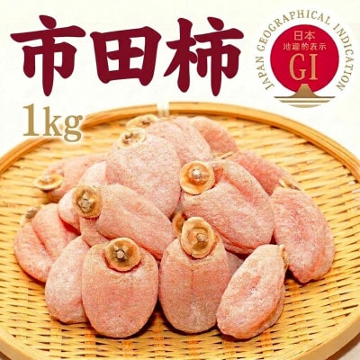 「訳あり」南信州産【GI登録商品】「市田柿」約1kg袋〈2027年1月中旬～発送予定〉