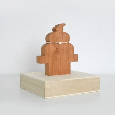 水引と木の鏡餅オブジェ　正月飾り【2025年12月22日までの入金分で年内発送】