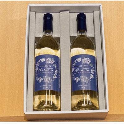 信州朝日村産　2020シャルドネ葡萄ワイン　2本セット(750ml×2)