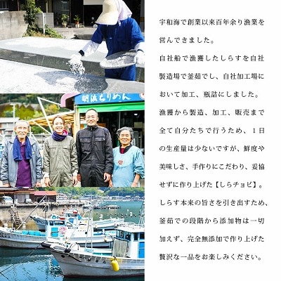 <今市水産　しらチョビギフト3個入>　オイル漬け　シラス　海鮮　パスタ　明浜　西予