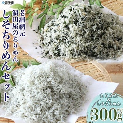 老舗網元　濵田のちりめん しそちりめんセット マルヨシ水産 愛媛 減塩