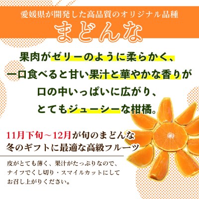 三好農園直送　愛媛県西予市産　贅沢柑橘「まどんな」　贈答用 12～16個入り