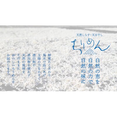 【網元直送 天日干し 無添加】ちりめん、加工品セットB