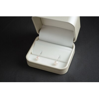 <真珠ピアス・カティーナ(ホワイトゴールド)>　パール　ジュエリー　アクセサリー　ファッション