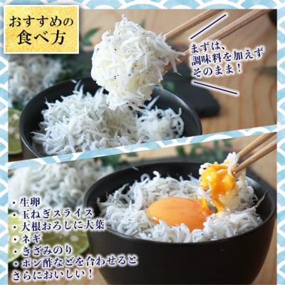 <老舗網元　濵田屋の釜あげしらす>　シラス　釜揚げ　海産　明浜　西予　ちりめん　産地　新鮮