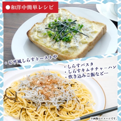 <老舗網元　濵田屋の釜あげしらす>　シラス　釜揚げ　海産　明浜　西予　ちりめん　産地　新鮮