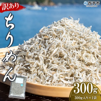 <【無添加・天日干し】　わけあり　ちりめん　300g>　しらす　じゃこ　無添加　さかな　海産