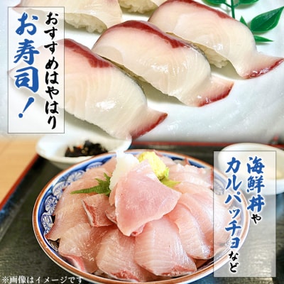 <訳あり 超冷薫 冷凍ぶりスライス(10g×10枚)8パック>　寿司　海鮮　刺身　水産　カルパッチョ