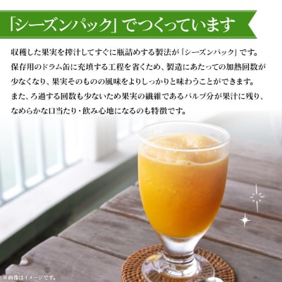 <旬生搾り 温州みかんジュース720ml×2本> 果汁100% ストレート 柑橘 果物 みかん 蜜柑