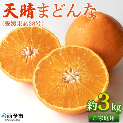 天晴まどんな(愛媛果試28号)ご家庭用 約3kg