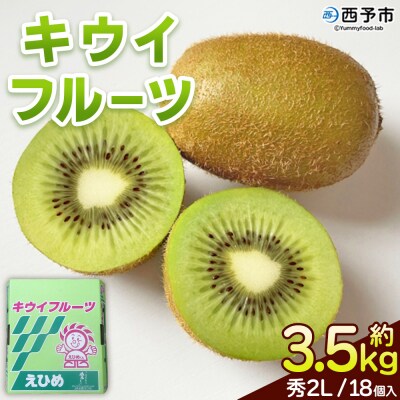 キウイフルーツ 秀2L(18個入り)