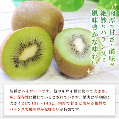 キウイフルーツ 秀2L(18個入り)