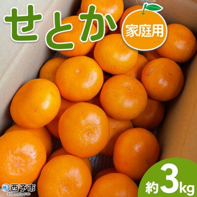 【柑橘園　柴田】せとか 家庭用 3kg
