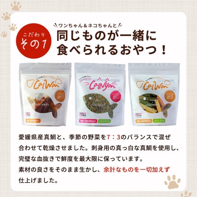 CalWan(5種の野菜MIXと4種の野菜MIXクロレラ入)&CalNyan(6種の野菜MIXクロレ