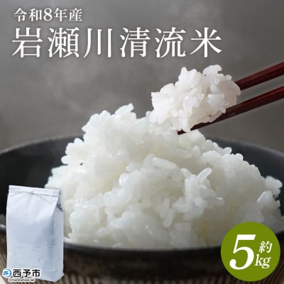 <令和8年産  岩瀬川清流米 5kg 選べる こしひかり コシヒカリ