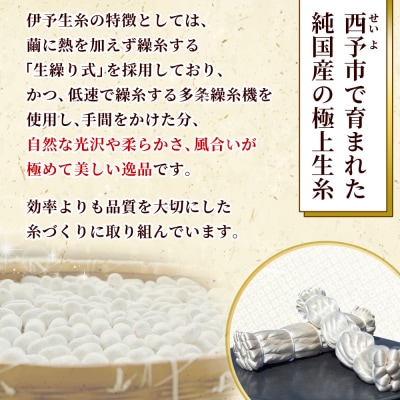 <伊予生糸(31デニール糸)約1kg> 国産 伊予生糸 いよいと 伊予 生糸 国産生糸 西予産