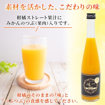 <媛一つぶ入りジュース みかん 500ml×6本> 国産 つぶ入り オレンジジュース みかんジュース