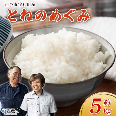 新米<令和7年産 とねのめぐみ 約5kg 西予市宇和町産> 内容量 加茂ファーム