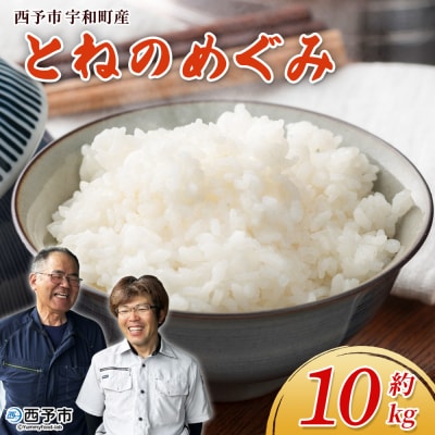 <令和7年産 とねのめぐみ 約10kg 西予市宇和町産> 内容量 加茂ファーム