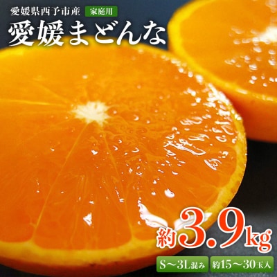 紅まどんなと同品種!<愛媛県西予市産 愛媛まどんな 家庭用 約3.9kg宇都宮物産