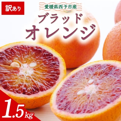 <訳あり 愛媛県産 ブラッドオレンジ 合計約1.5kg> 愛媛 ミヤモトオレンジガーデン