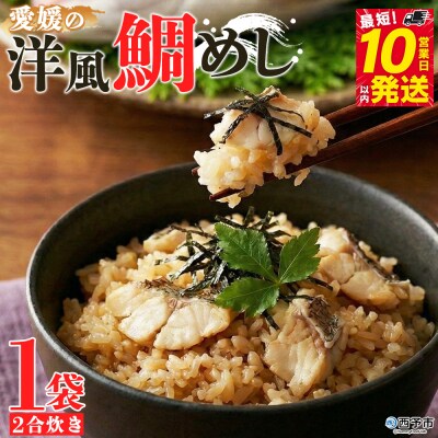 <愛媛の洋風鯛めしセット>『最短10営業日以内に順次発送予定』えひめ　愛媛