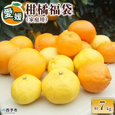 【先行受付】<笑丸のお楽しみ柑橘福袋(家庭用)約7kg>愛媛　えひめ　おいしい