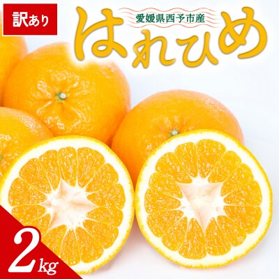 【先行受付】<訳あり 愛媛県産 はれひめ 約2kg>ミヤモトオレンジガーデン えひめ
