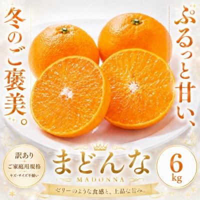 <訳あり 愛媛県産まどんな 合計約6kg>マドンナ ぷるぷる 食感 甘いご家庭用 果汁