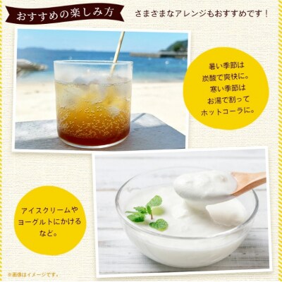 <柑橘好きが作った クラフトコーラ(ミックスシトラス)2本>国産 愛媛県産 手作り