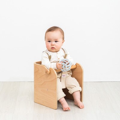 HOPPL(ホップル)オリジナル商品　コロコロベビーチェア グリーン