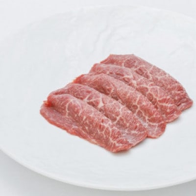 数量限定!【神戸牛 牝】ウワミスジ 赤身焼肉用　500g