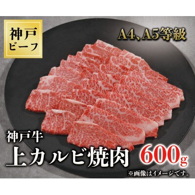 神戸牛　上カルビ焼肉　600g