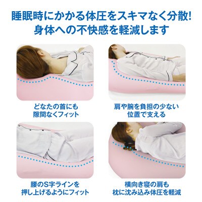 MOGU雲にのる夢枕　ナイトネイビー