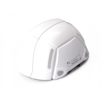 ～まさかの時の備えに～防災用折りたたみヘルメット ブルーム 1個　ホワイト