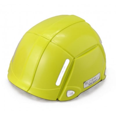 ～まさかの時の備えに～防災用折りたたみヘルメット ブルーム ライム　1個